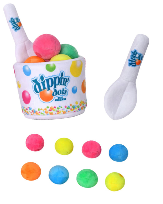 Dippin Dots Packaging Plush