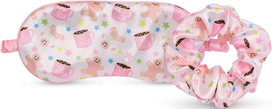 Sweet Holiday Satin Eye Mask & Scrunchie Set