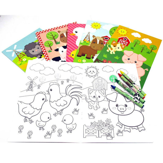 Farm Animals Coloring Books