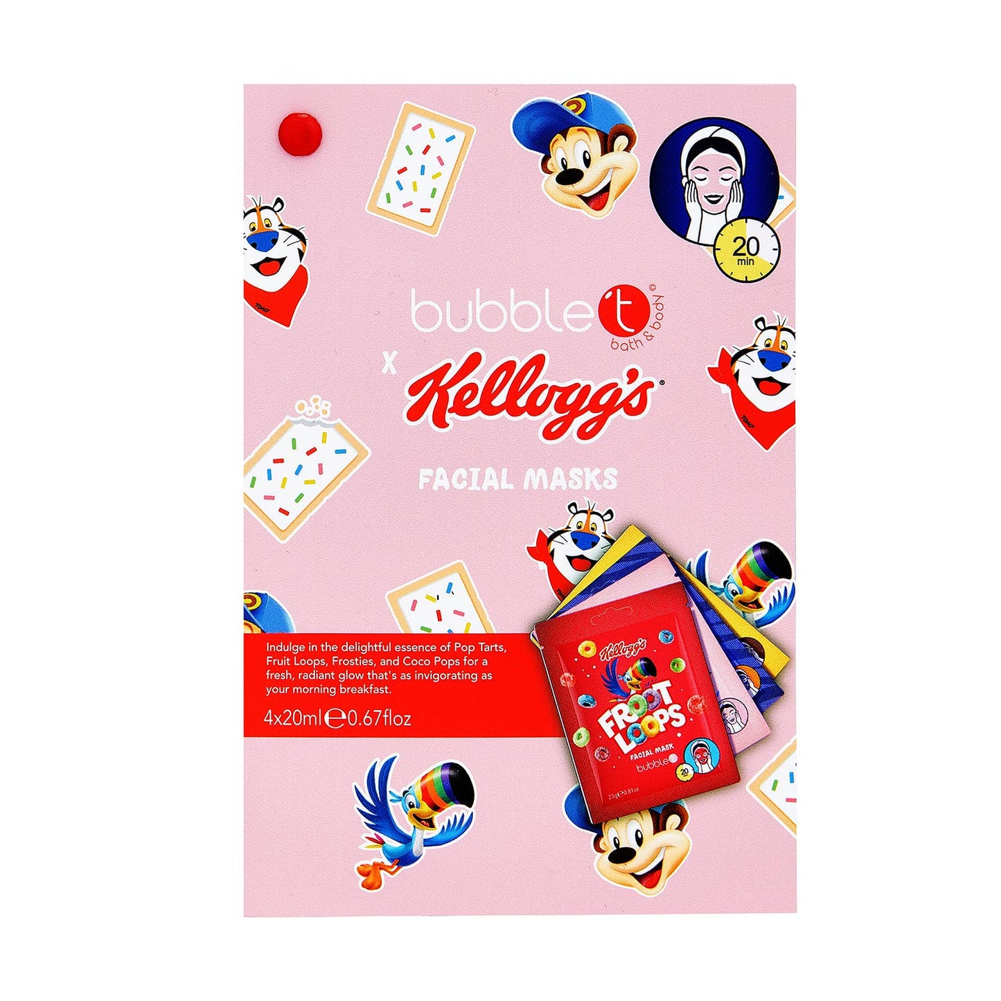 Kellogg's Sheet Mask Gift Set of 4