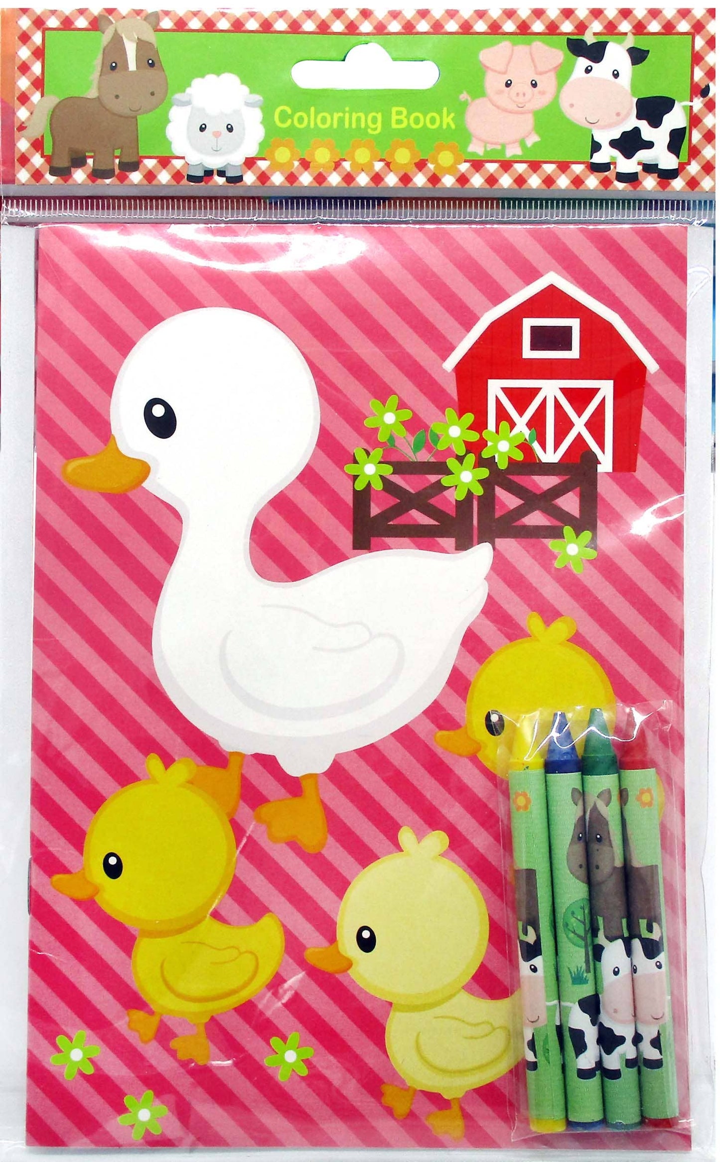 Farm Animals Coloring Books