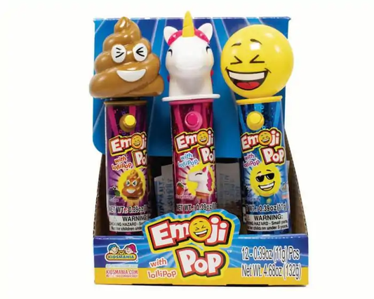 Emoji Pop Light up poop Lollypop