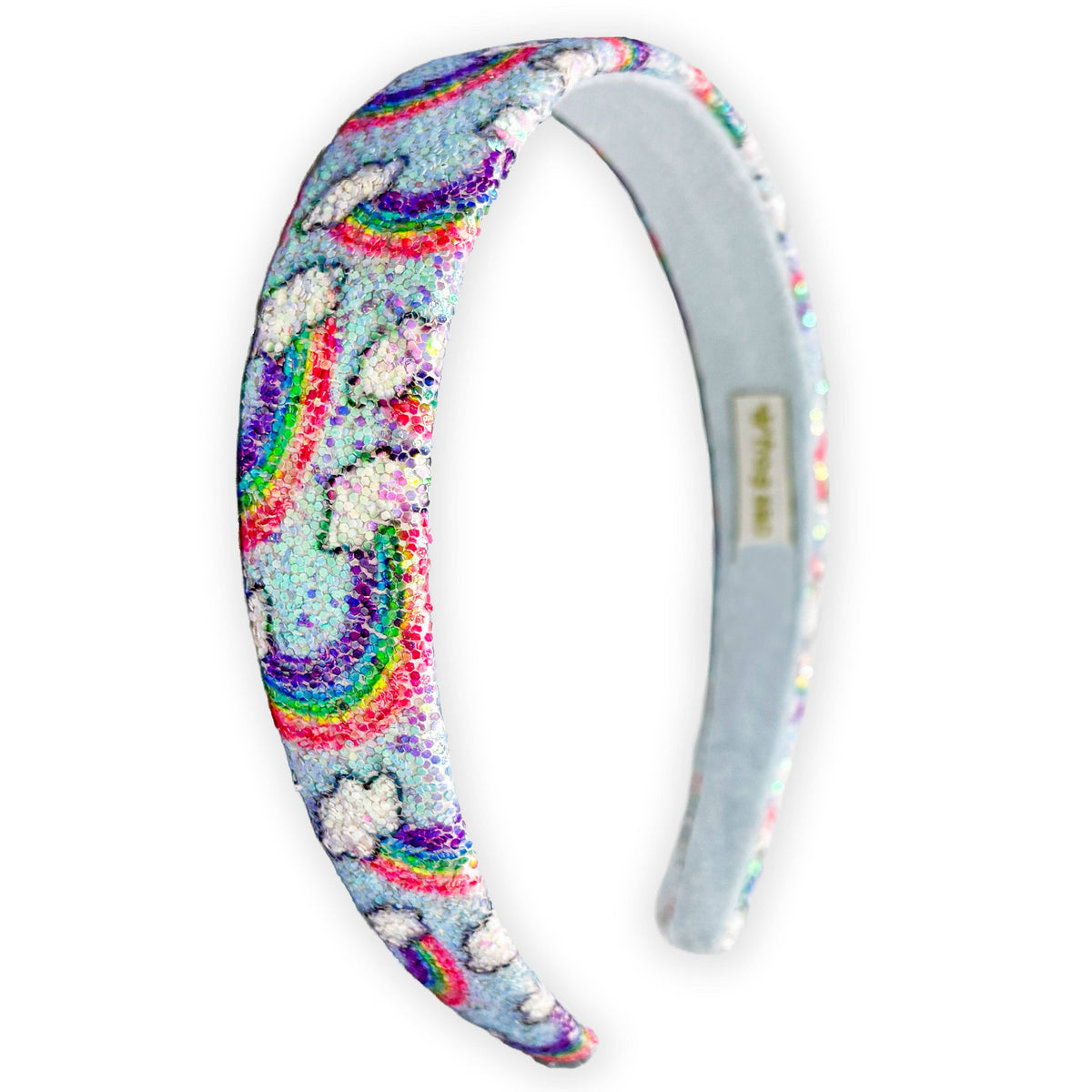 Sparkly Rainbow Headband