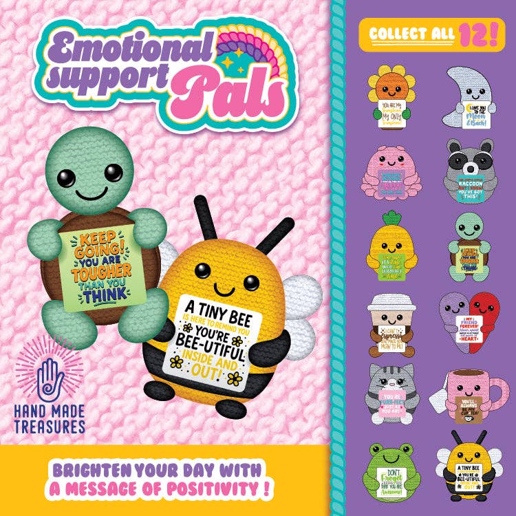 Emotional Support Crochet Plush Pals Variety