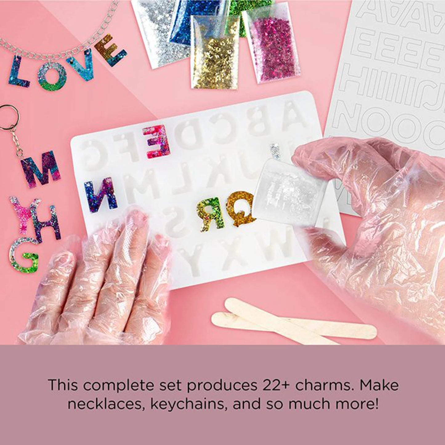 Resin Letters Activity Kit