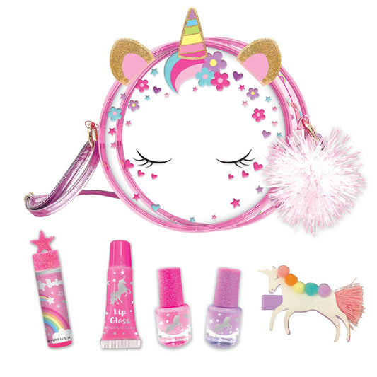 Unicorn Beauty Crossbody Set