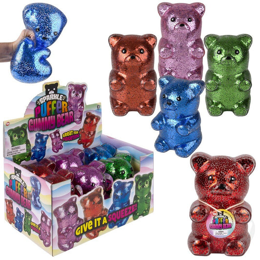 7” Sparkle Puffer Gummy Bear
