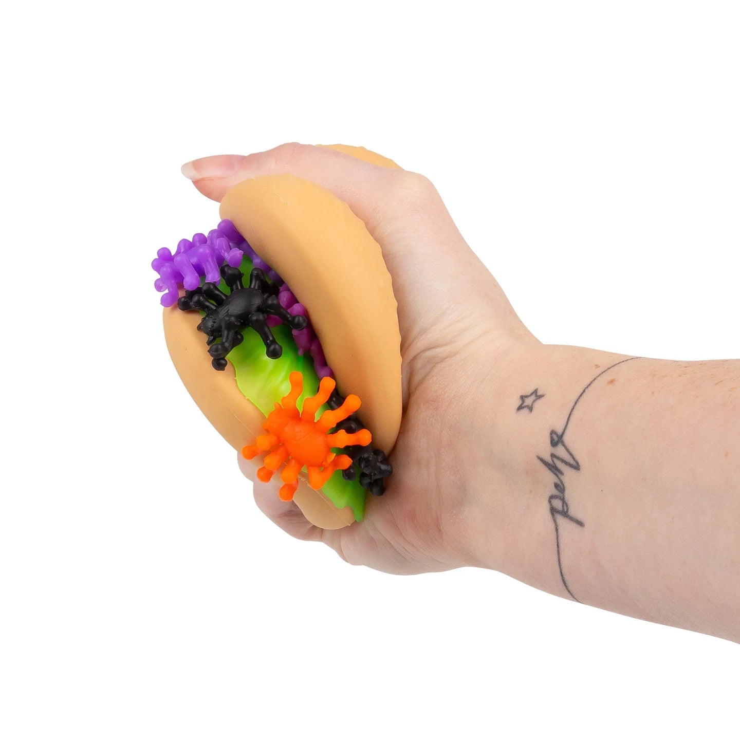 Spooky Squish Spider Burger