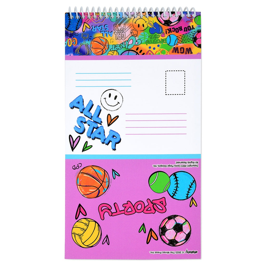 Corey Paige Fun Sports Seal & Send Stationery