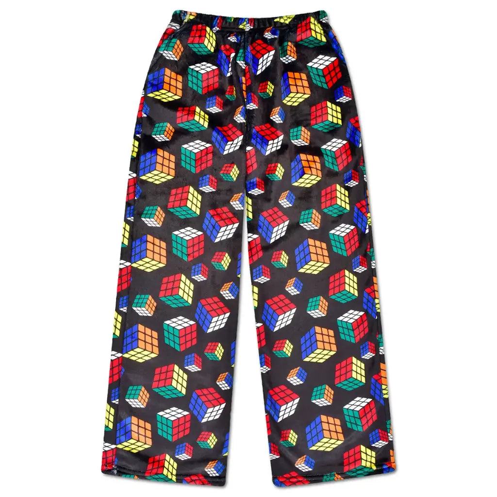Rubik’s Cube Plush Pants