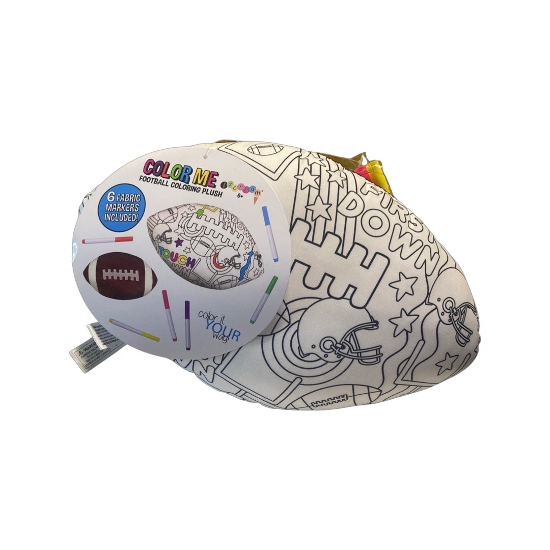 Football Color Me Plush