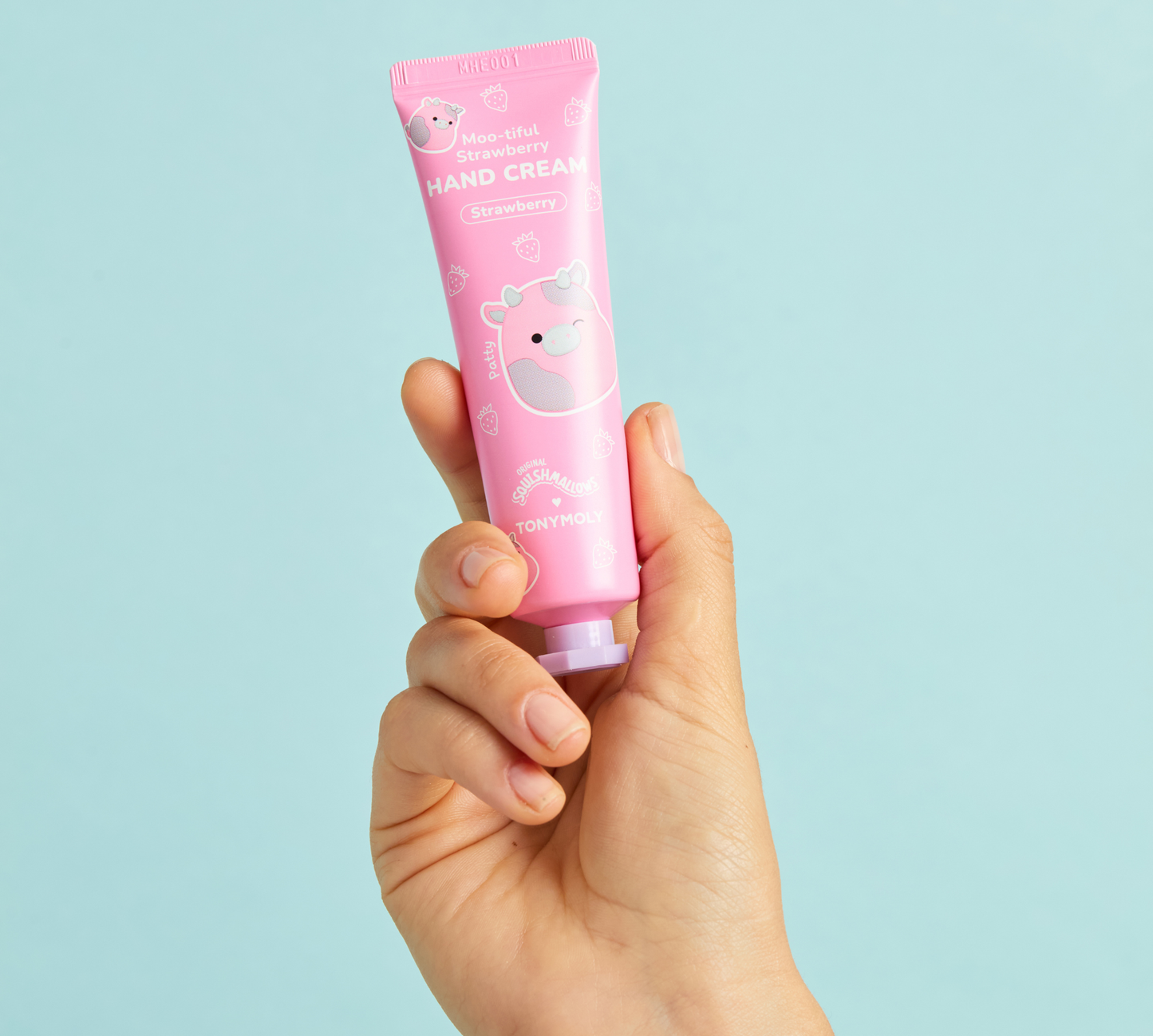 Squishmallows Hand Cream: Moo-tiful Strawberry Patty