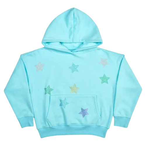 Sparkling Stars Hoodie Sweatshirt