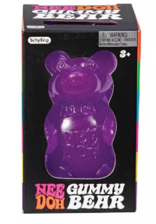 New Doh Gummy Bear-Purple