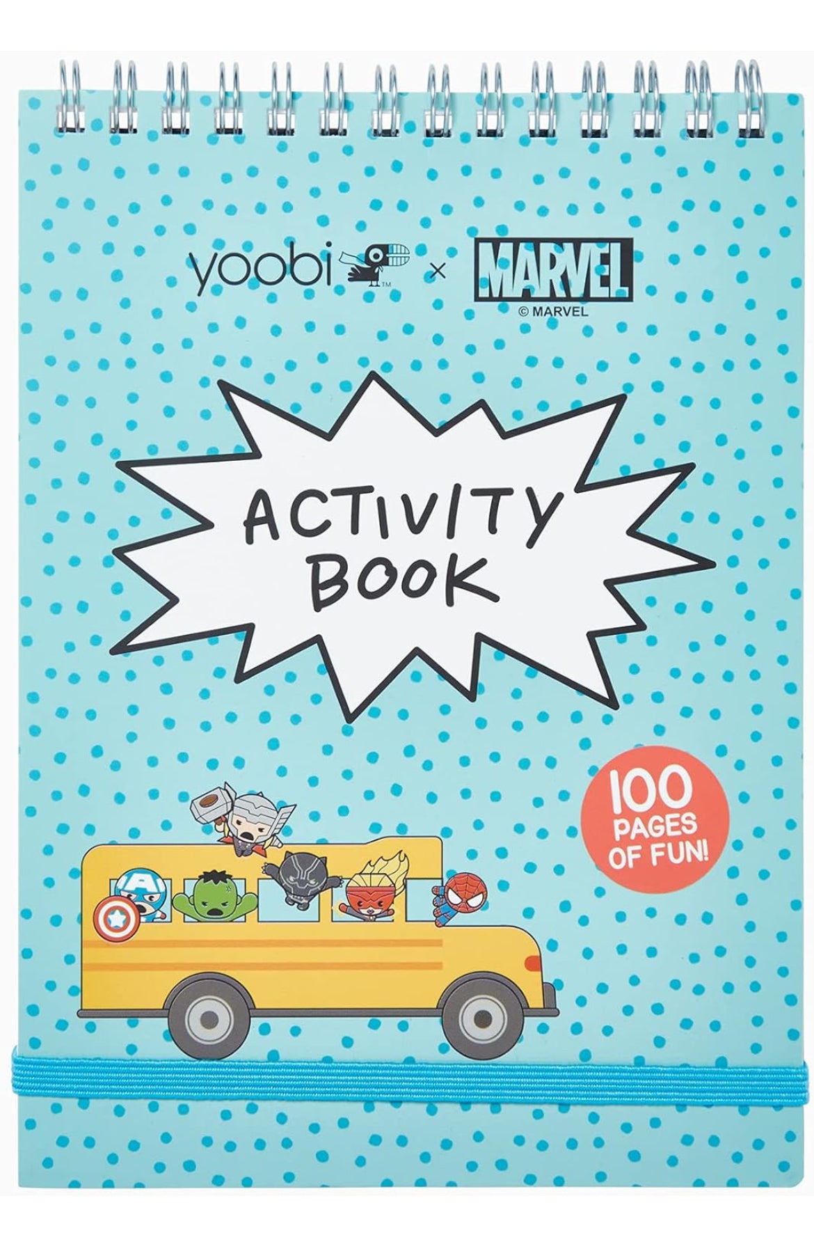 Marvel activity mini book