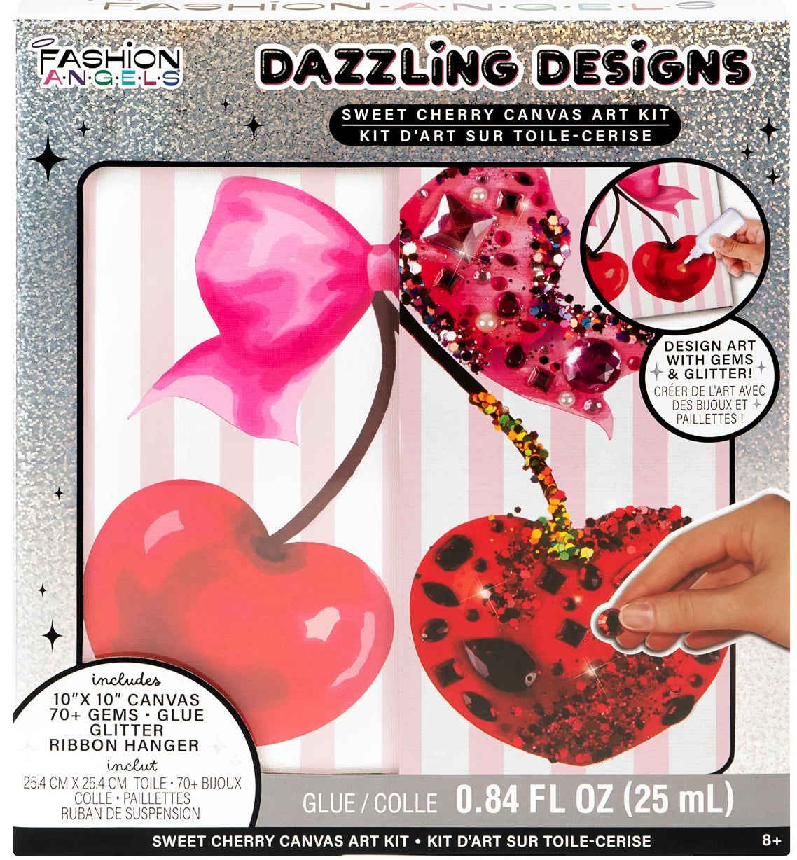 Sweet Cherry Canvas Art Kit