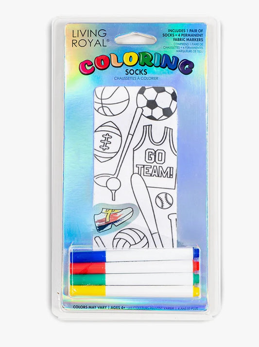 Color Your Own Sports Socks