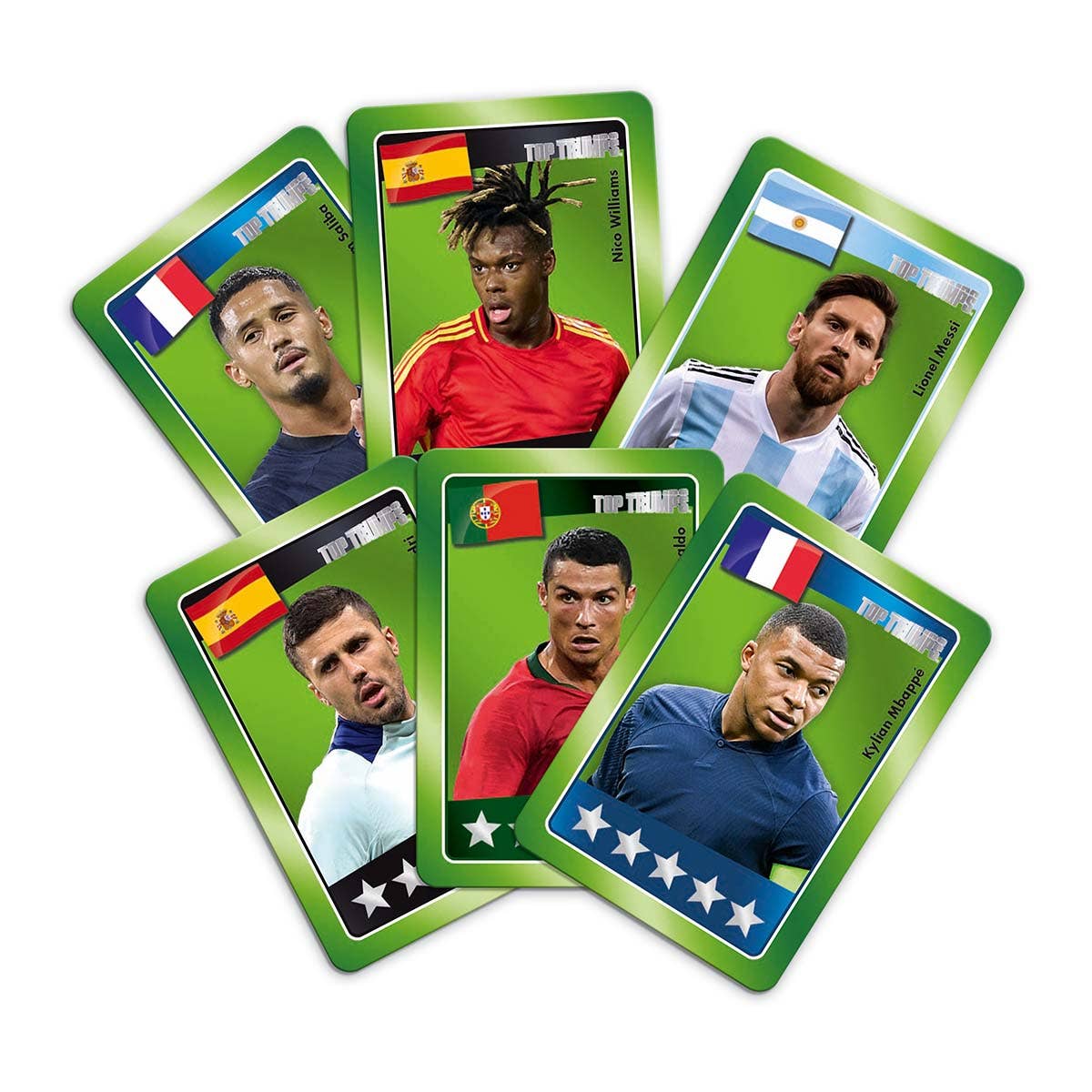 World Soccer Stars Top Trumps Match - The Crazy Cube Game