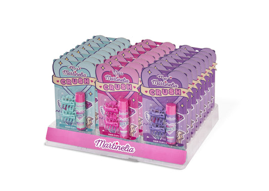 Crush Hair Clips & Lip Balm set