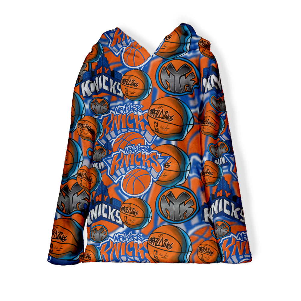 Knicks Graffiti Fuzzy Hoody