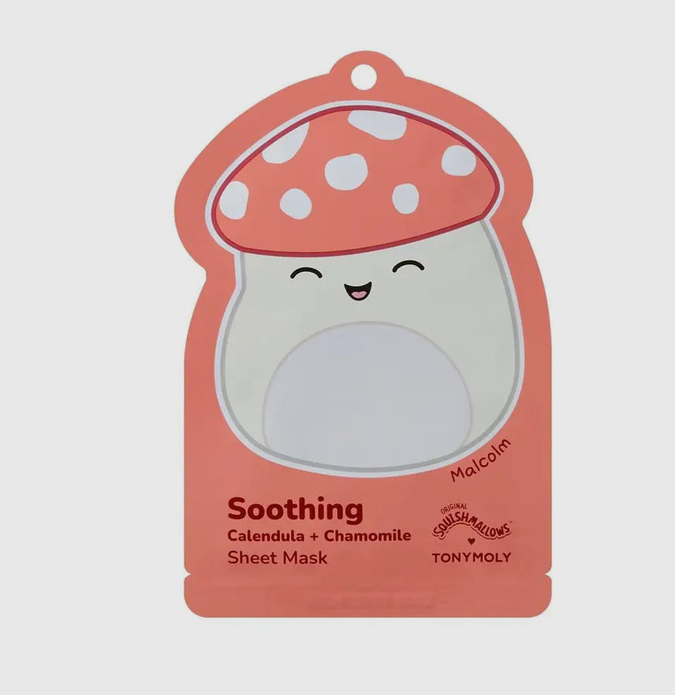 Malcolm Squishmallows Sheet Mask: Soothing