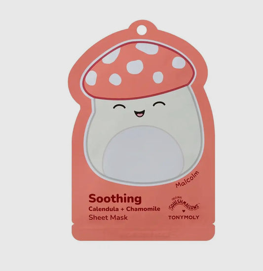 Malcolm Squishmallows Sheet Mask: Soothing