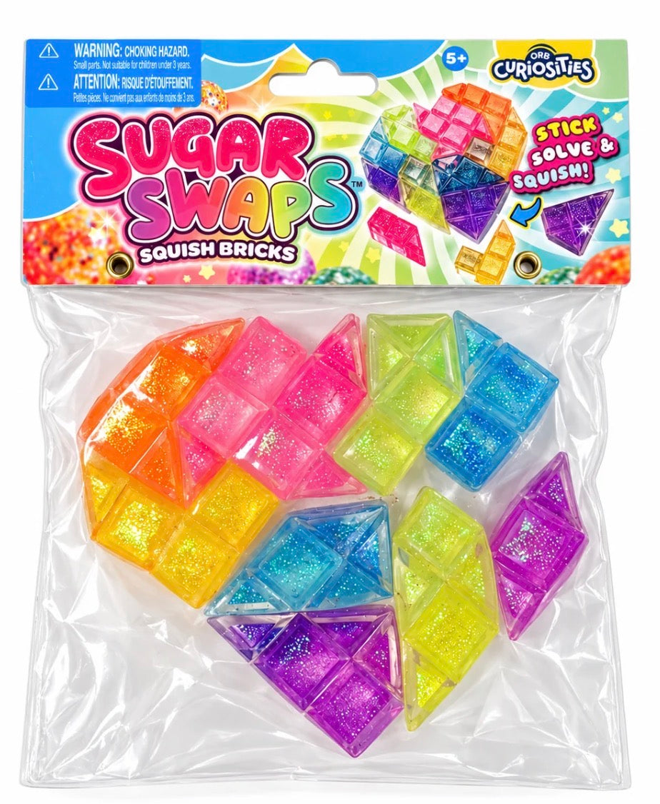 Sugar Swaps Squish Brick Heart