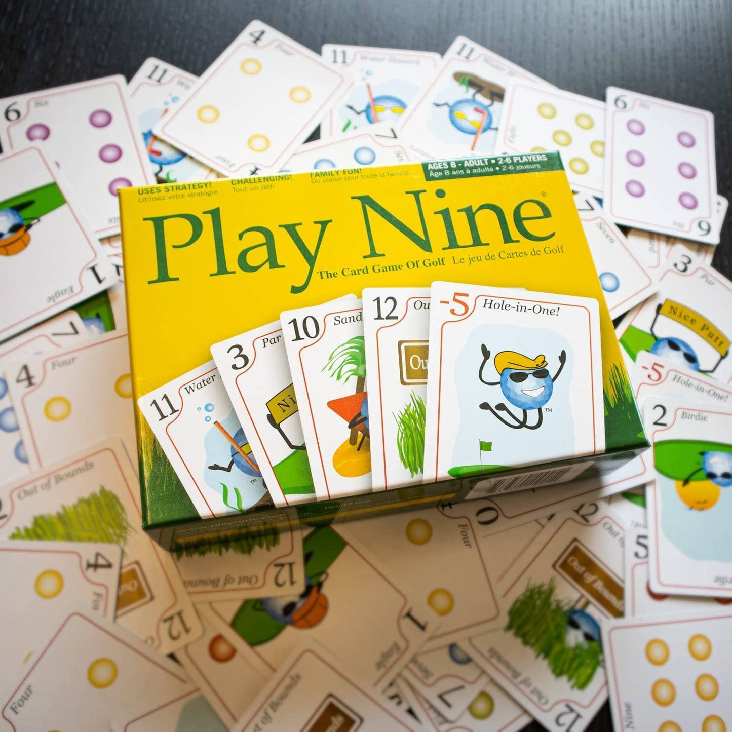 Play Nine Golf Card Game