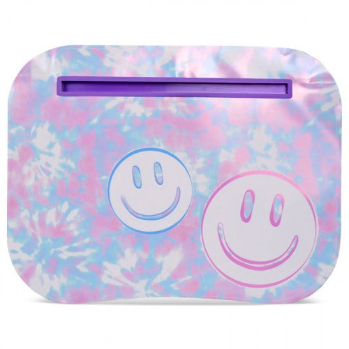 Tie dye smiles lapdesk