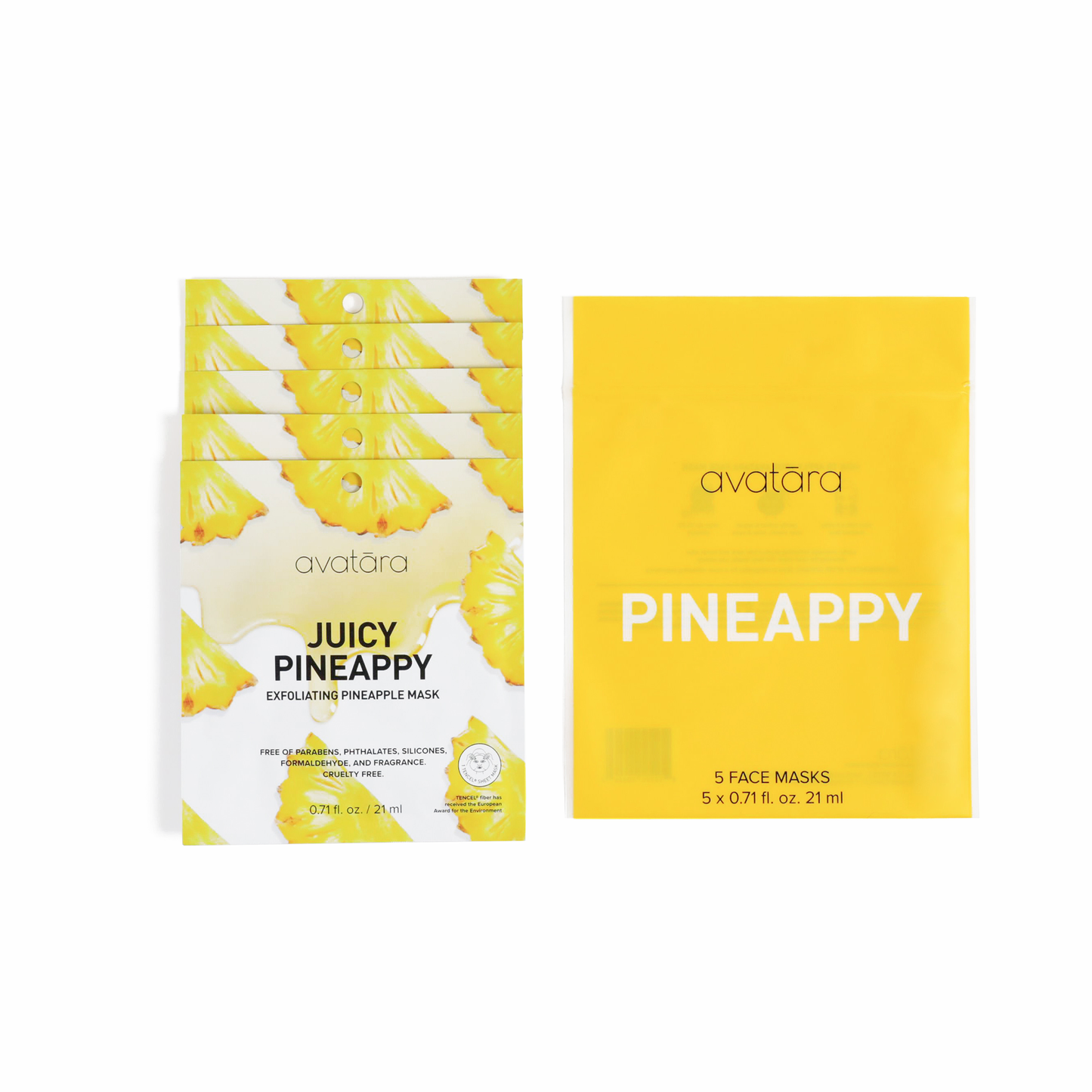 Juicy Pineappy Exfoliating Sheet Mask