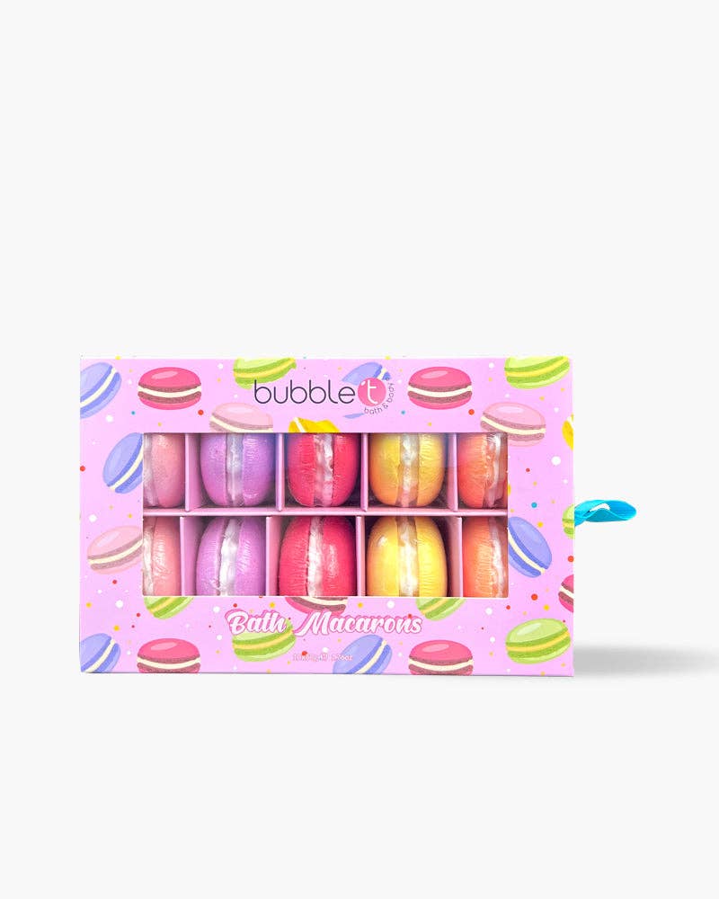 Mini Macaron Fruity Bath Bomb Gift Set