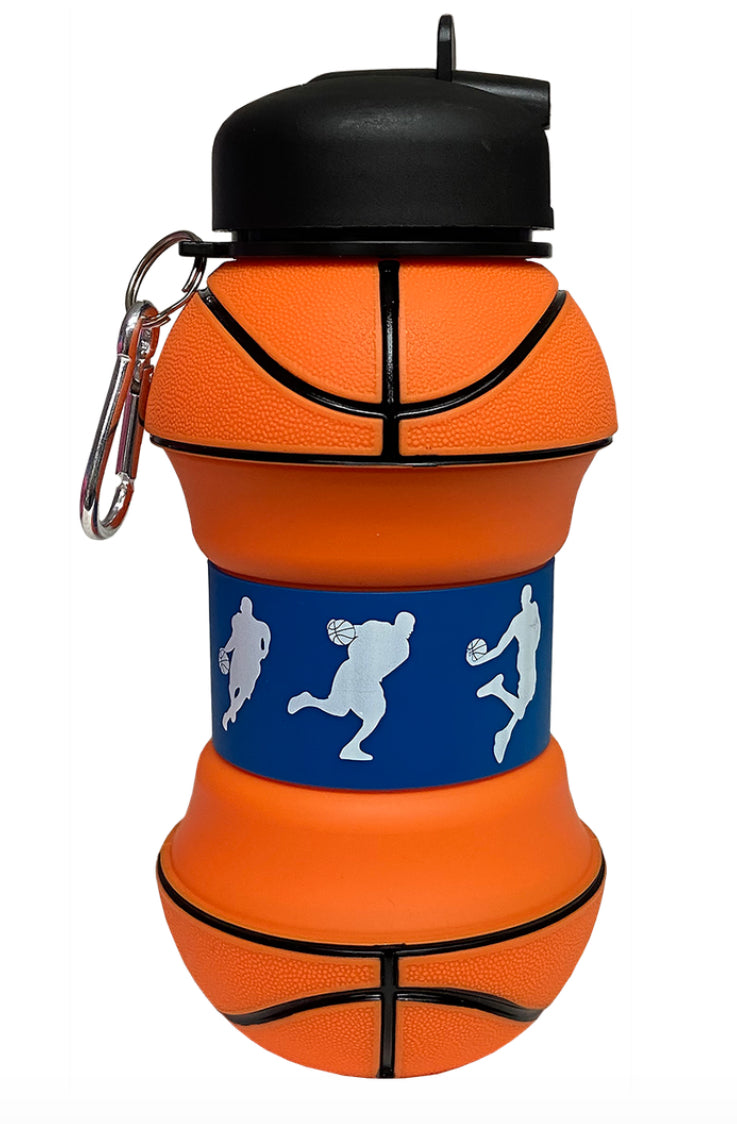 Basketball Collapsible Water Bottle