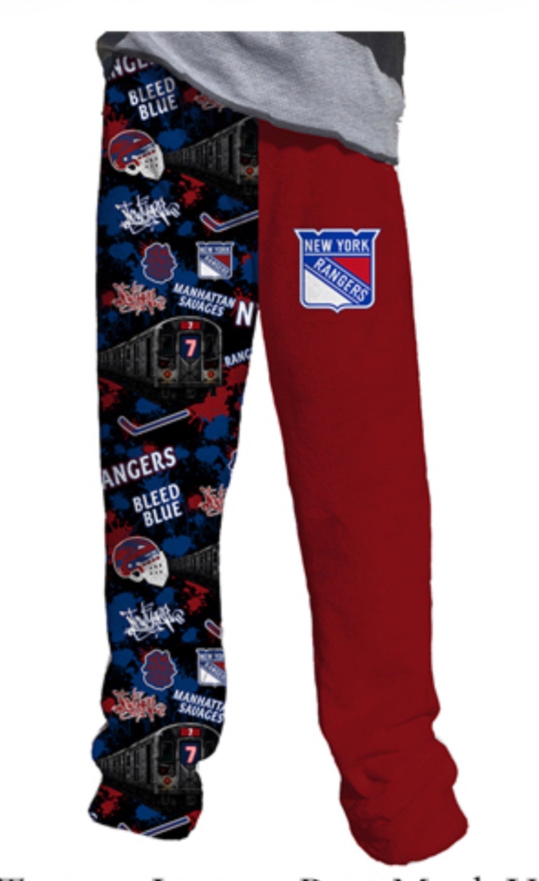 NY Hockey ‘26 Fuzzy Pants