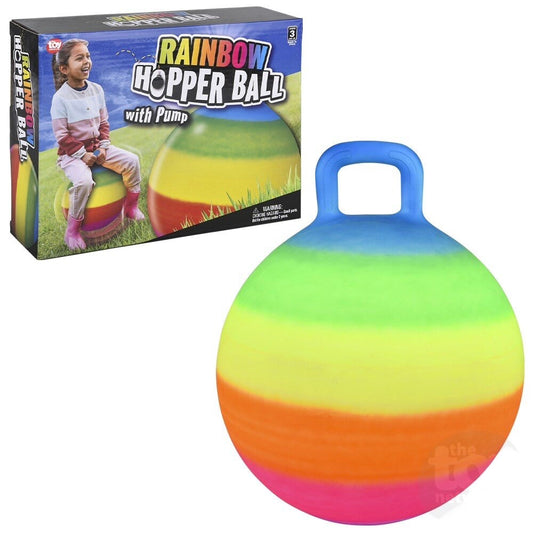 18” Rainbow Hopper Ball