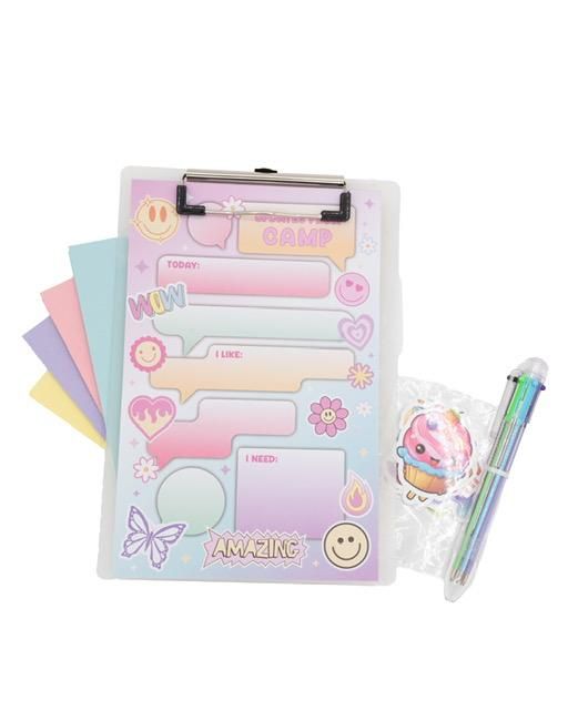 Bari Lynn Camp Stationery Clip Board Set