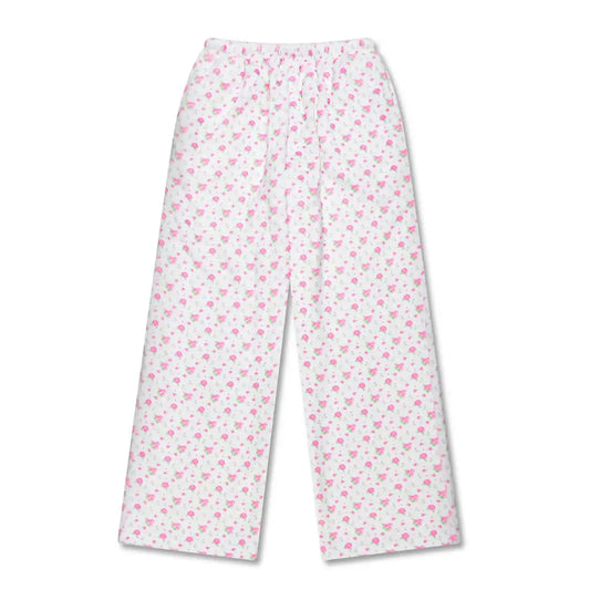 Pretty In White Plush Pant