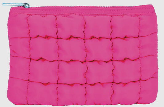 Pretty Pink Puffy Pouch