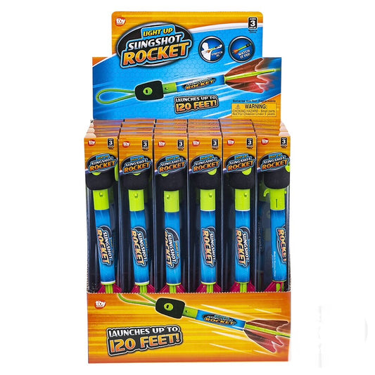 Light up Slingshot Rocket