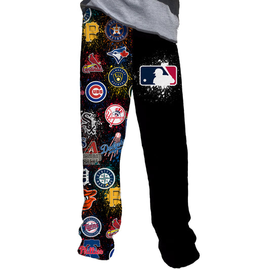 MLB Splatter Fuzzy Pant