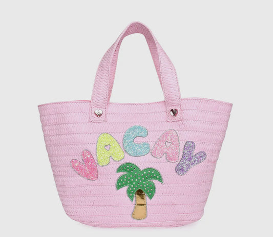 Vacay Straw Tote Bag