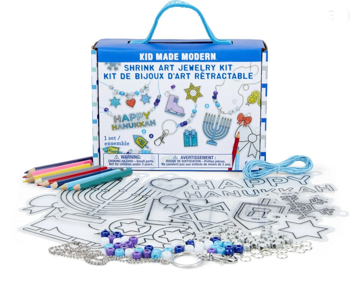 Hanukkah Shrink Art Jewelry Kit