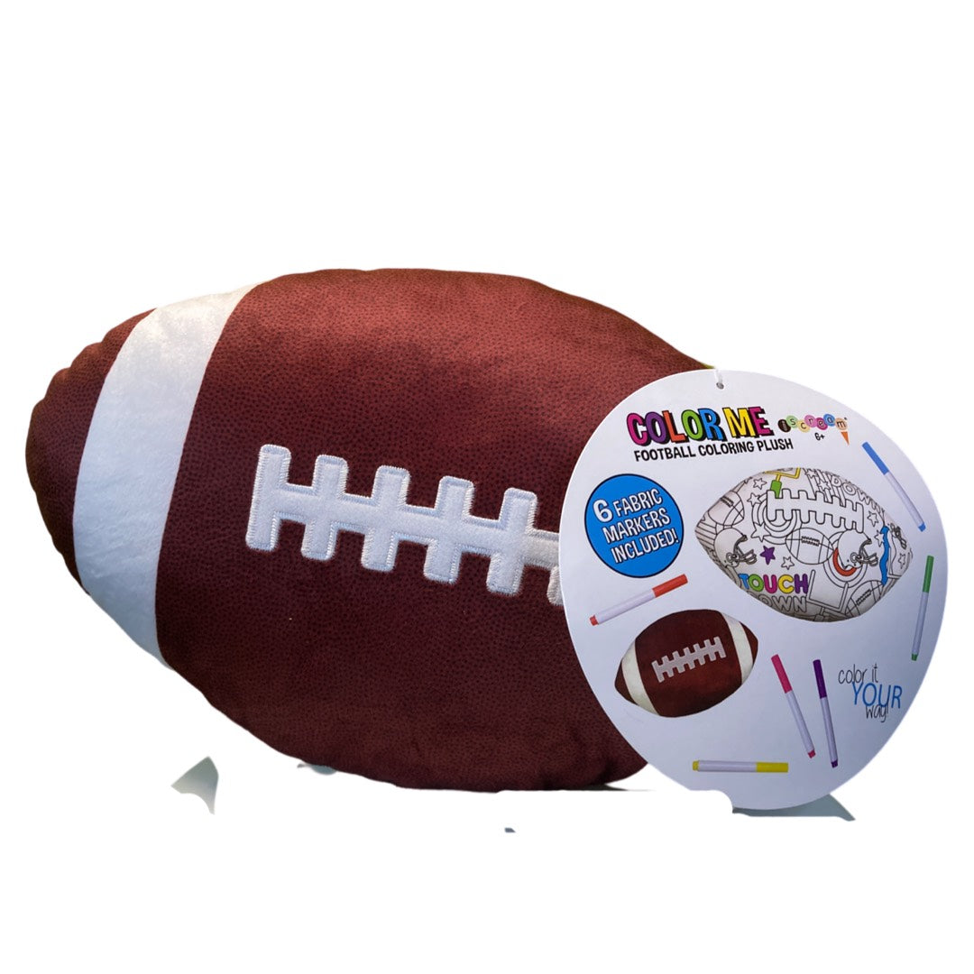 Football Color Me Plush