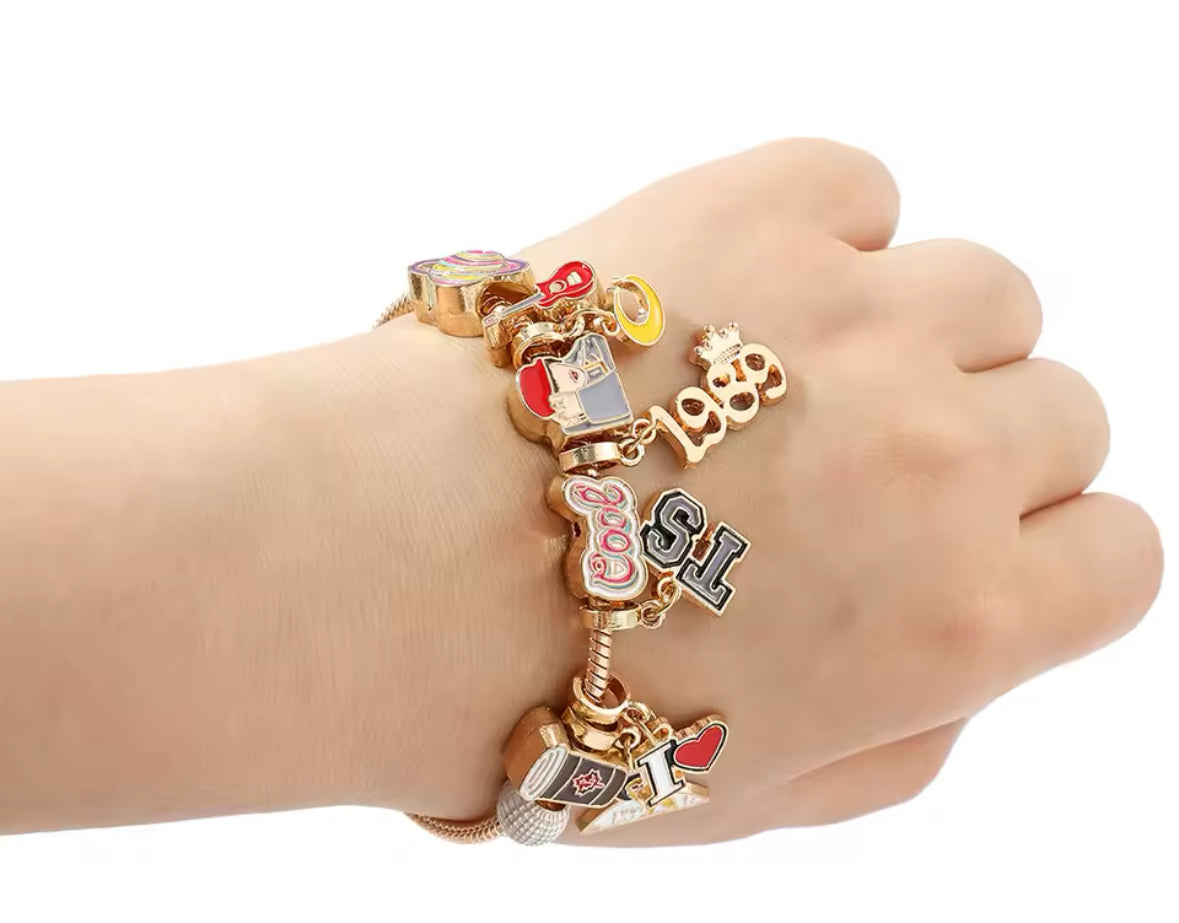 Swiftie Charm Bracelet