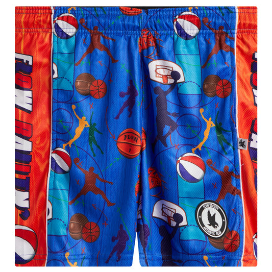 Flow Society Multi League Basketball Short