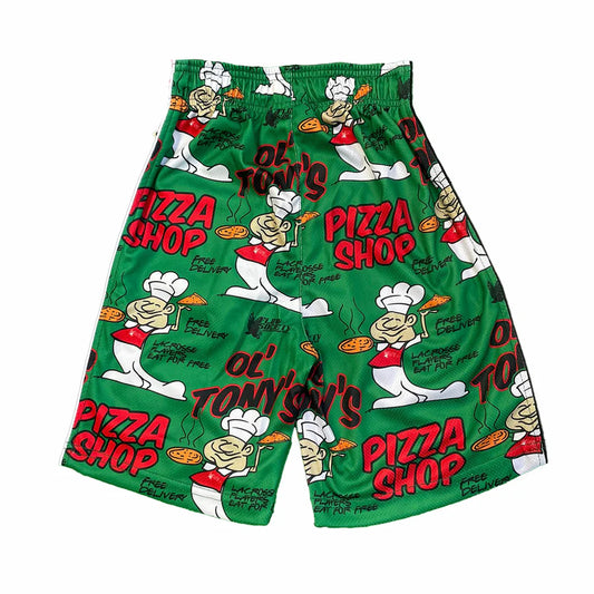 Flow Society Boys Pizza Shop Short