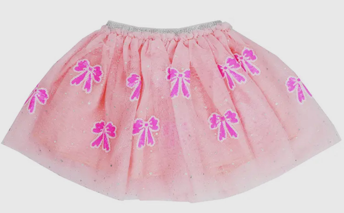 Sequin Bow Tutu