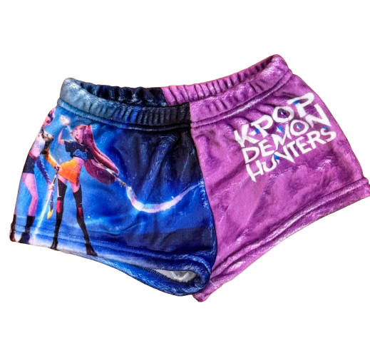 K Pop Demon Hunters Fuzzy Shorts