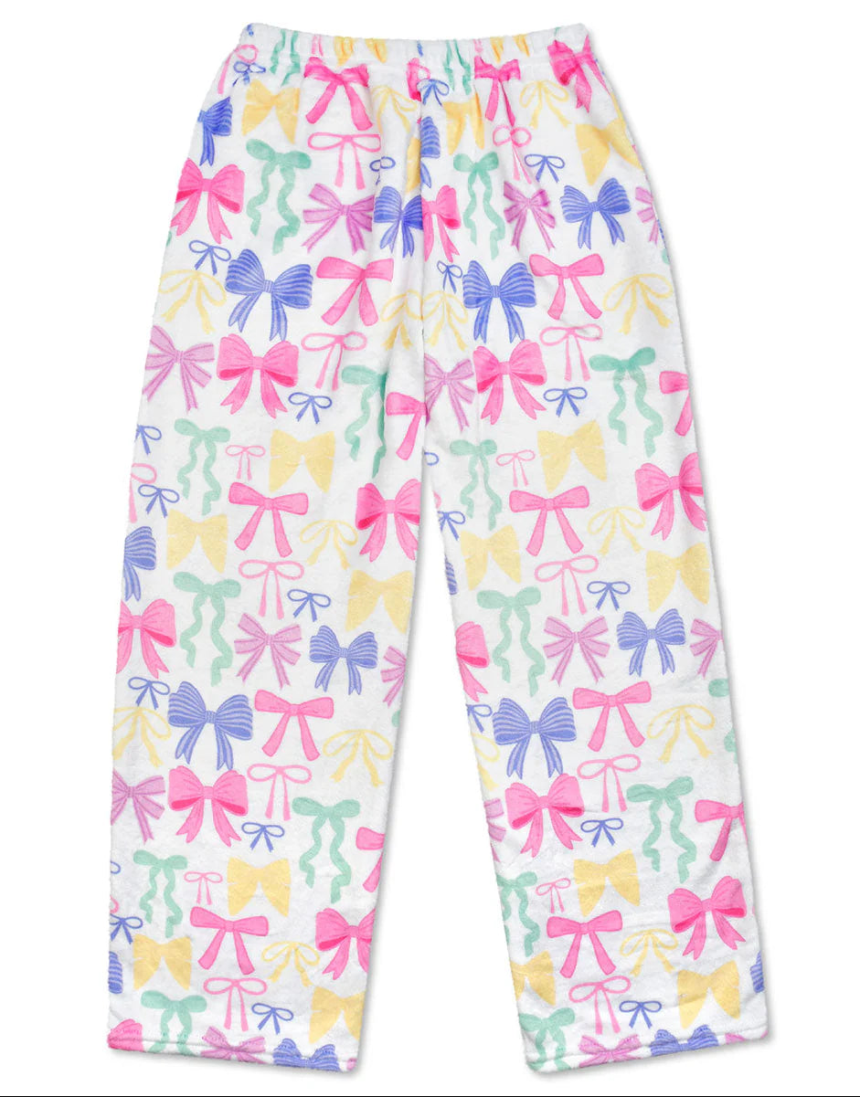 Pretty Bows Plush Pants