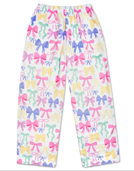 Pretty Bows Plush Pants