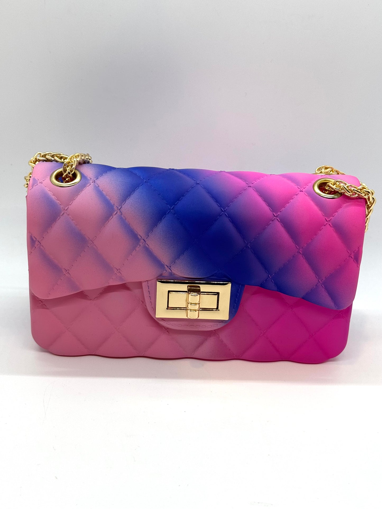 Jeanie Pink & Blue Bag